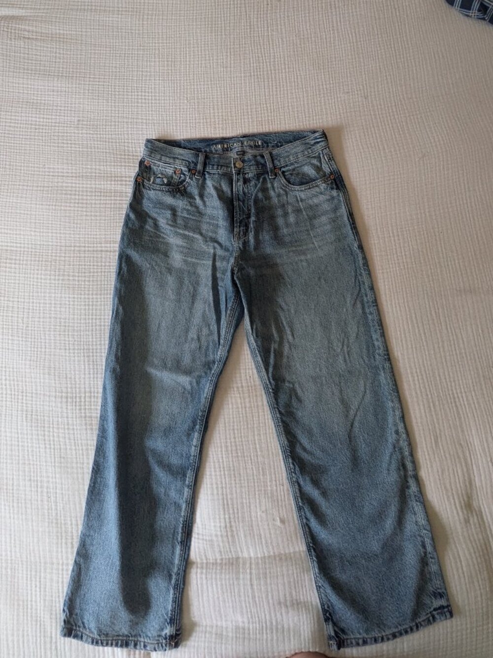 American Eagle Strigid Boyfriend Jeans